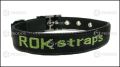 ROK Straps obroża MEDIUM 42-55/3cm - czarno/zielona