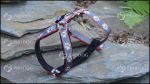 ManMat szelki GUARD "paws" czerwone
