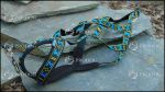 ManMat szelki SLED "M-M" niebieskie